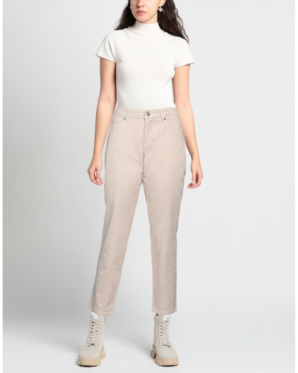 Denny Rose Natural Pants Cotton, Elastane