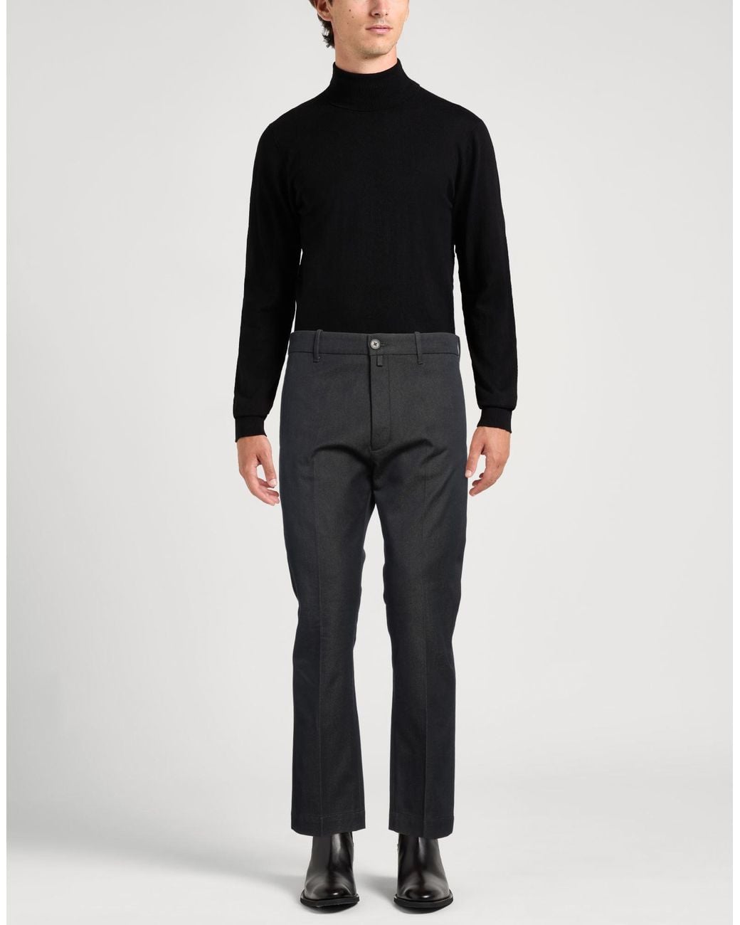 Jacob Cohen Gray Midnight Pants Cotton, Polyester for men