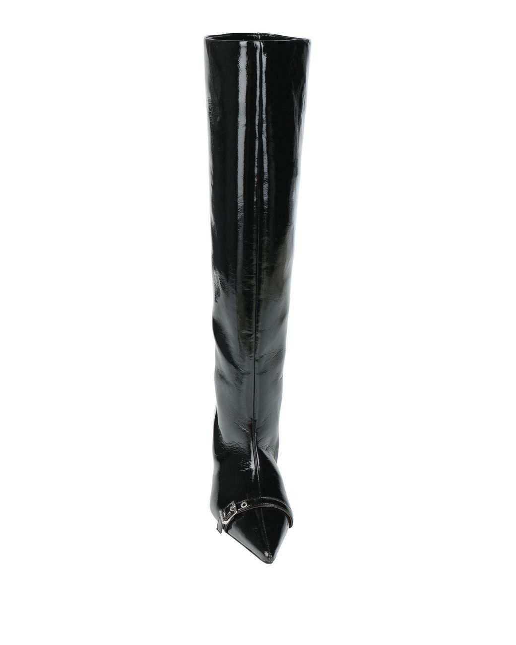Ganni Black Boot Synthetic Material
