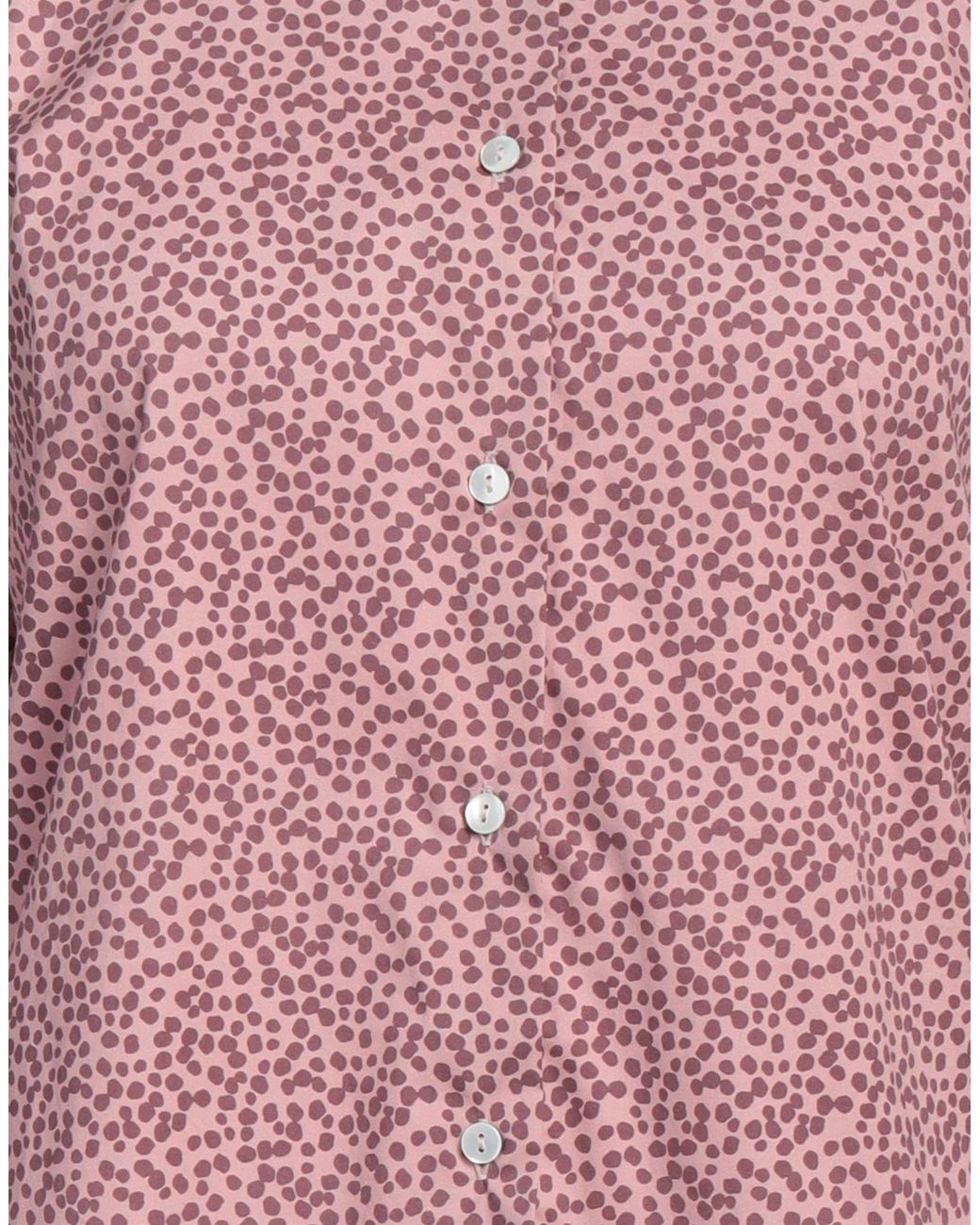 Xacus Pink Shirt Cotton, Elastane