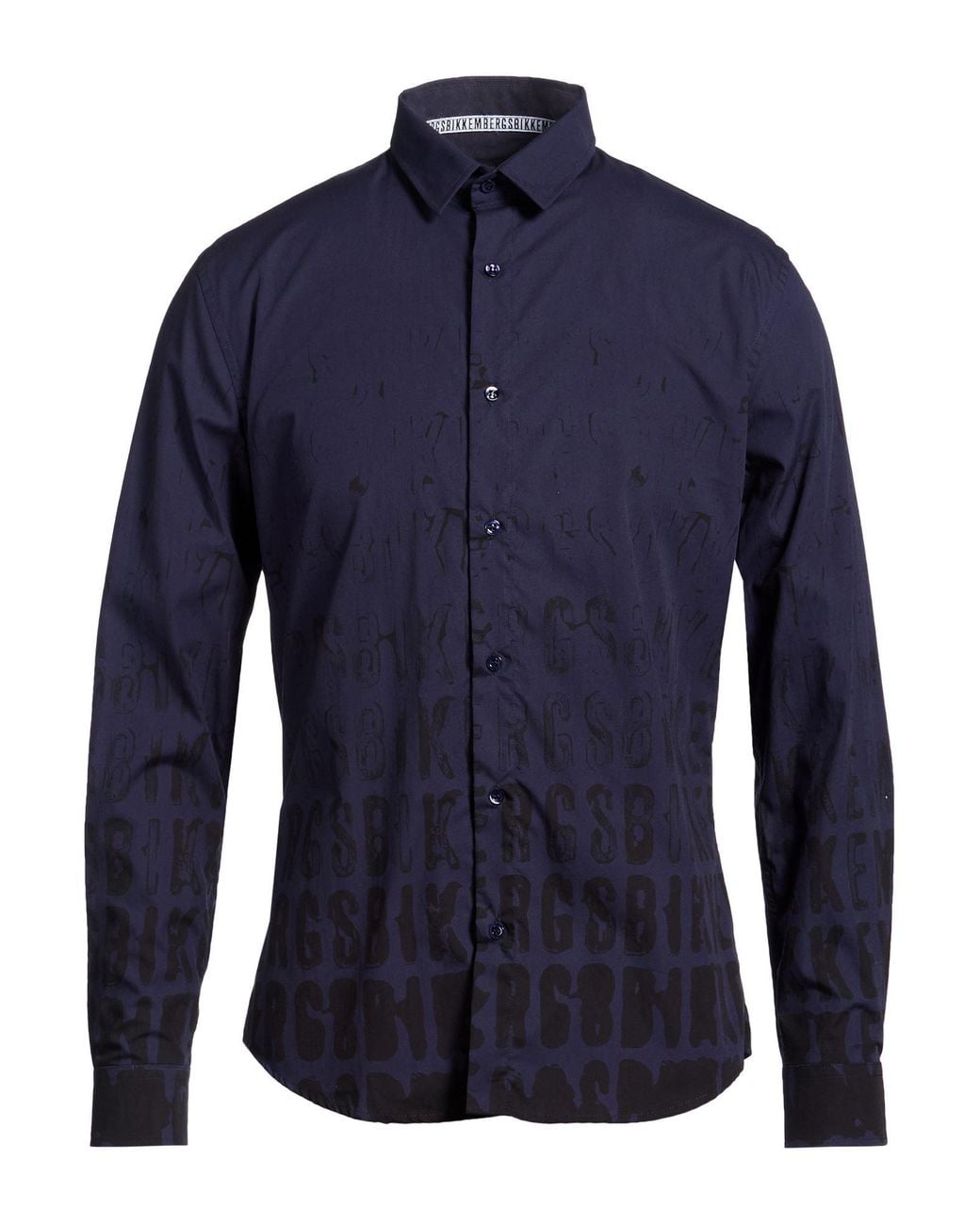 Bikkembergs Blue Shirt Cotton for men