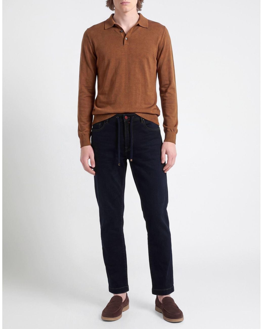 Jacob Cohen Blue Midnight Pants Cotton, Polyester, Elastane for men
