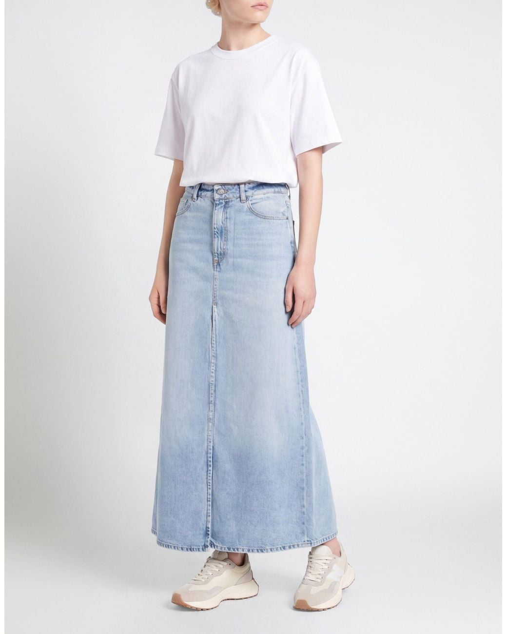 ICON DENIM Blue Denim Skirt