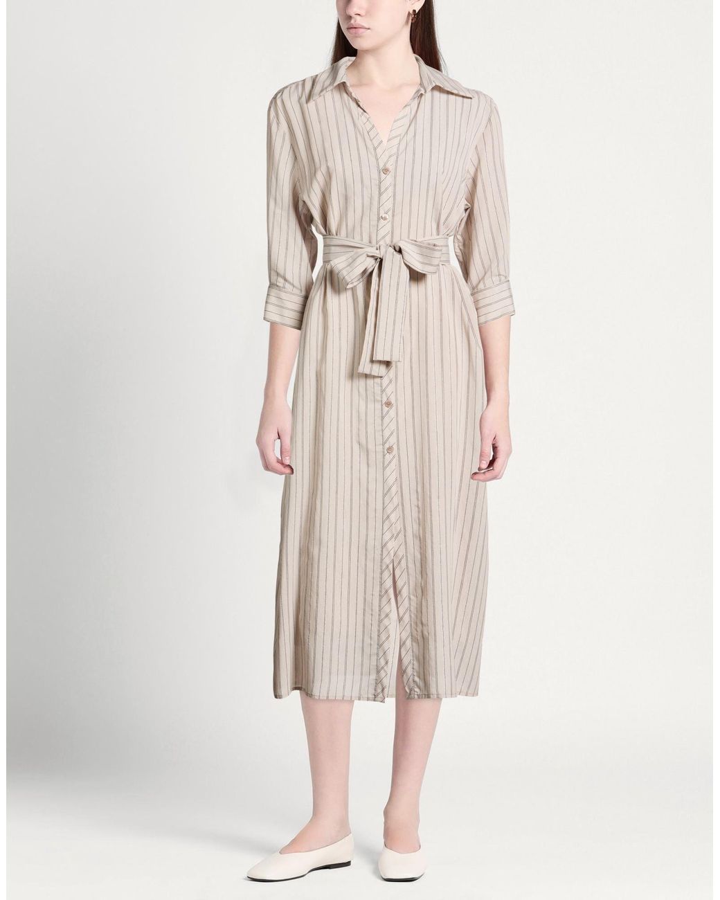 Kaos Natural Midi Dresses