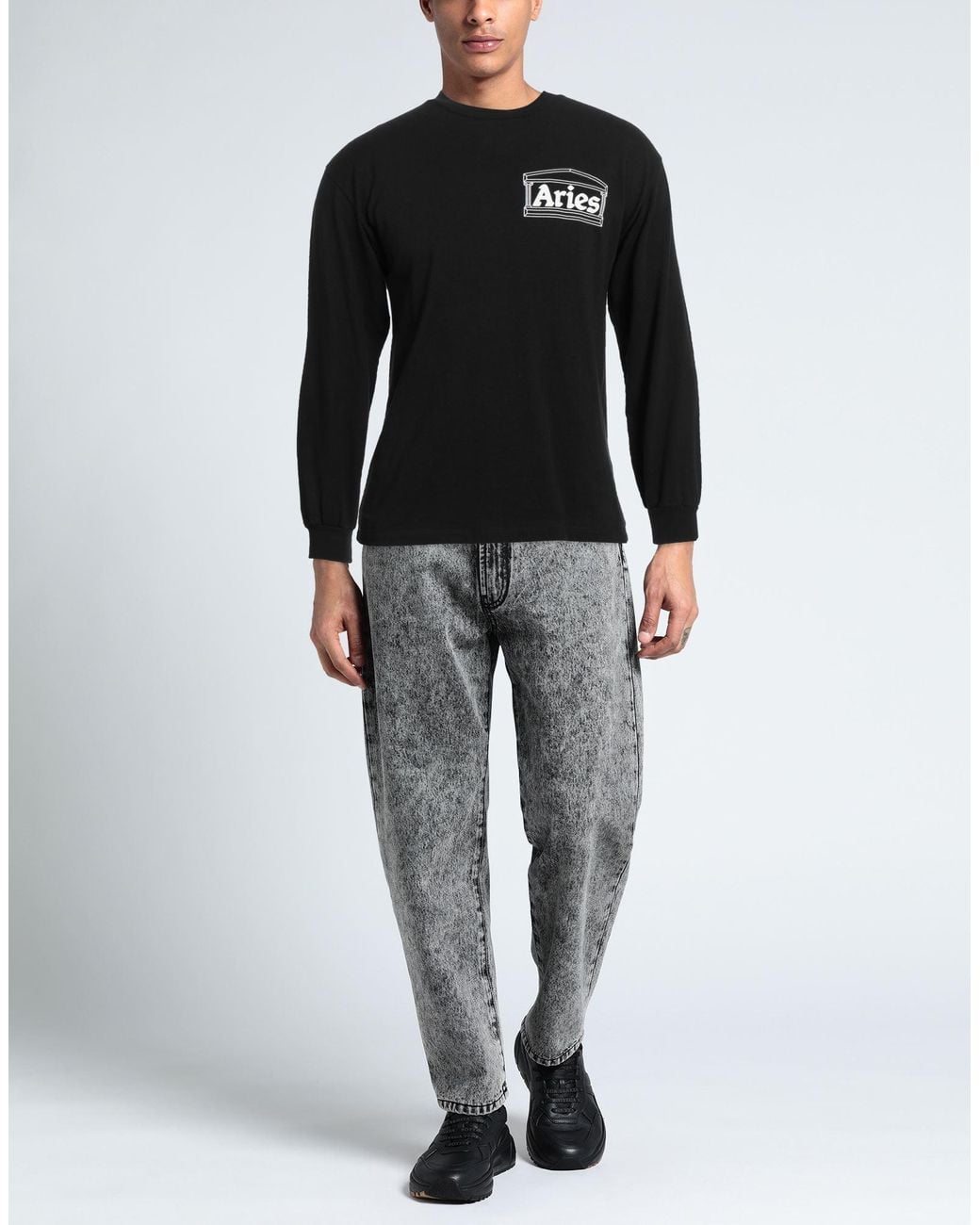 Aries Black T-shirt for men