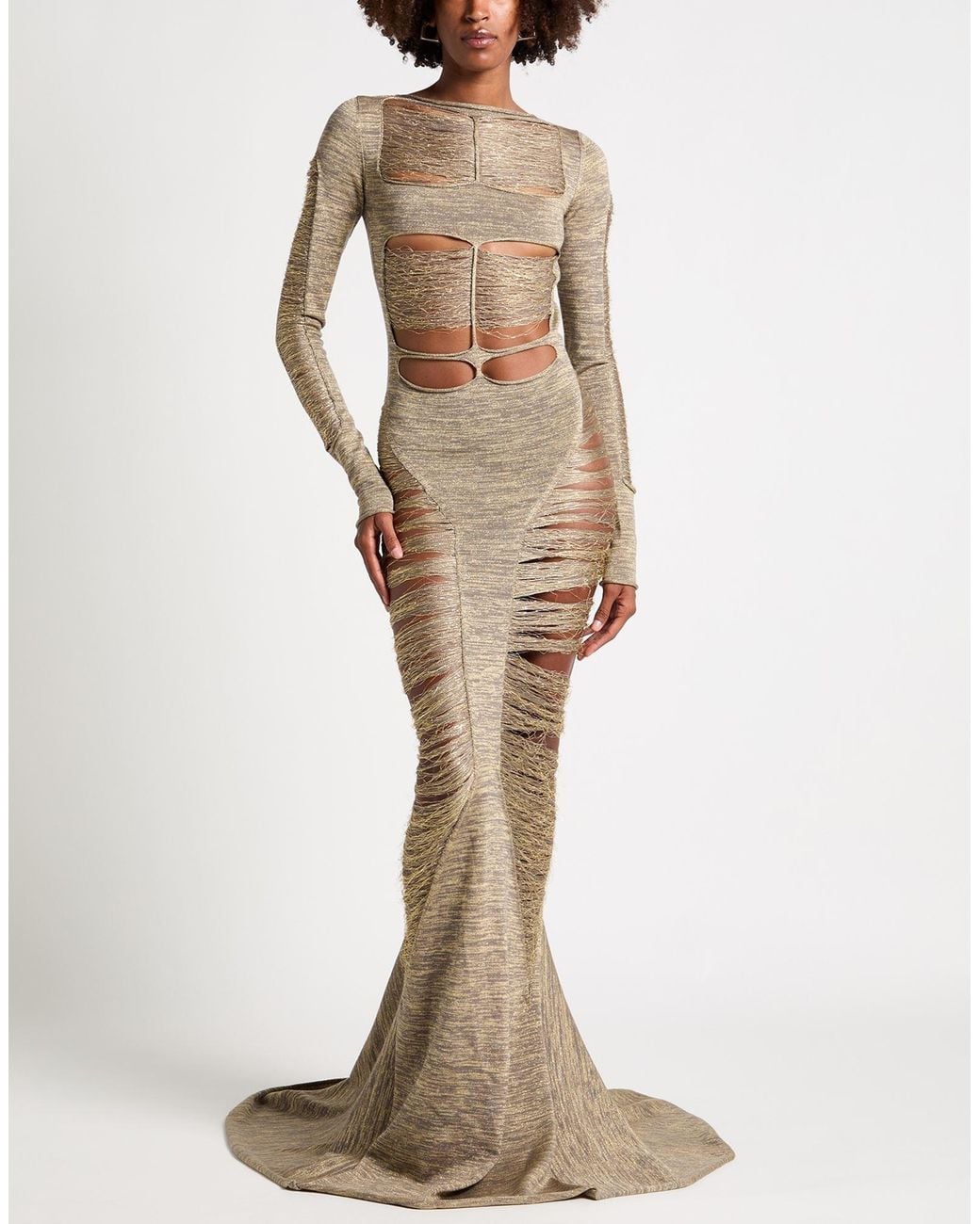 Rick Owens Natural Maxi Dress