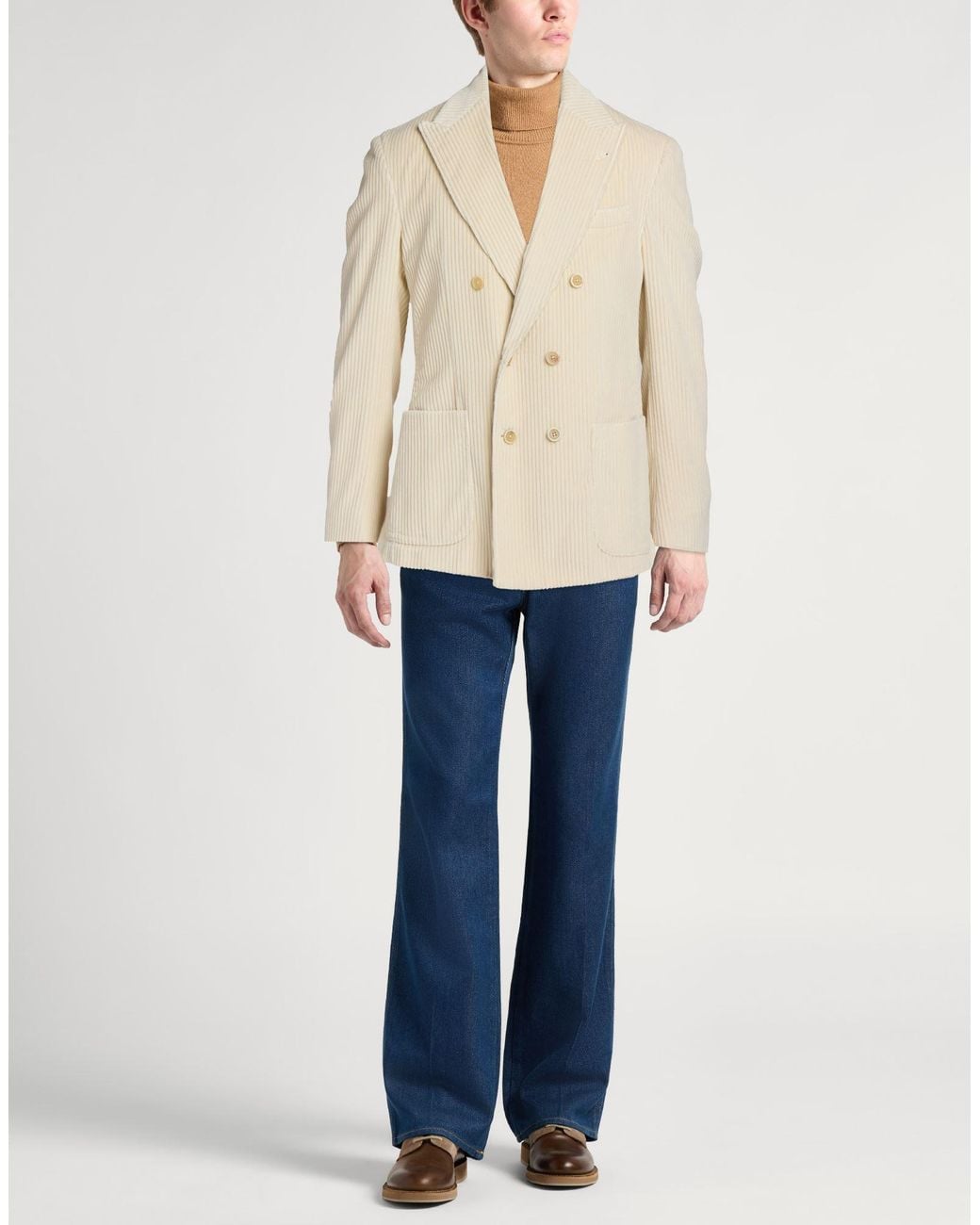 Eleventy Natural Blazers for men