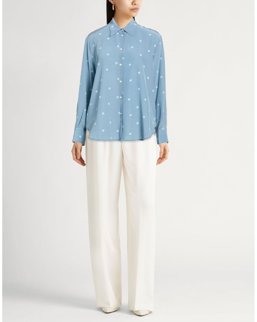Camisa Massimo Alba de color Blue