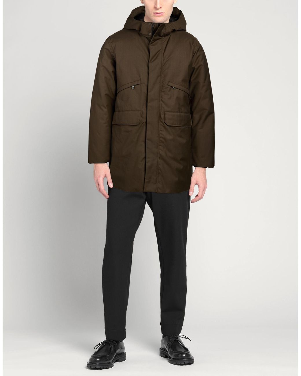 Abrigo ADHOCONCEPT de hombre de color Brown