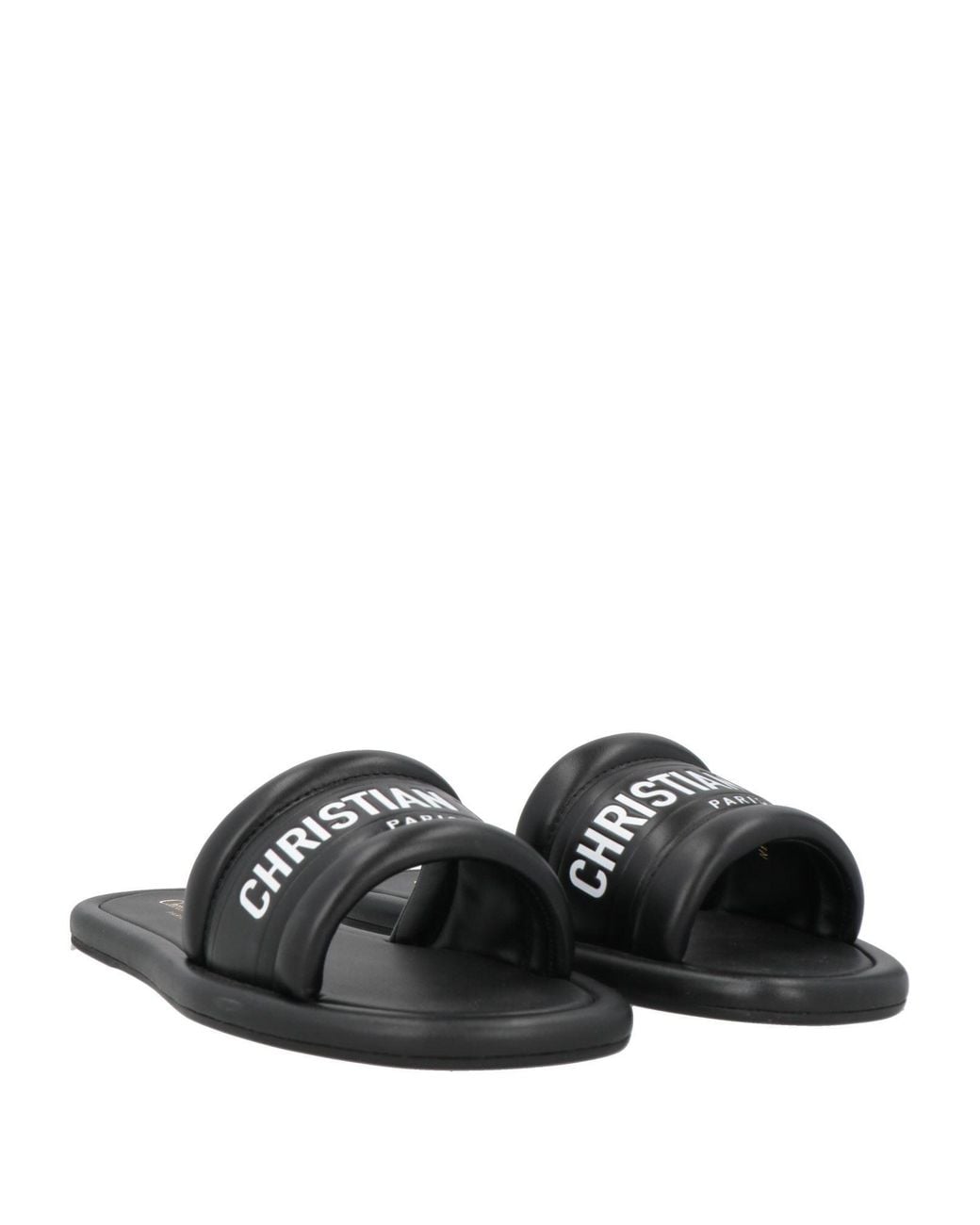 Dior Black Sandals Lambskin