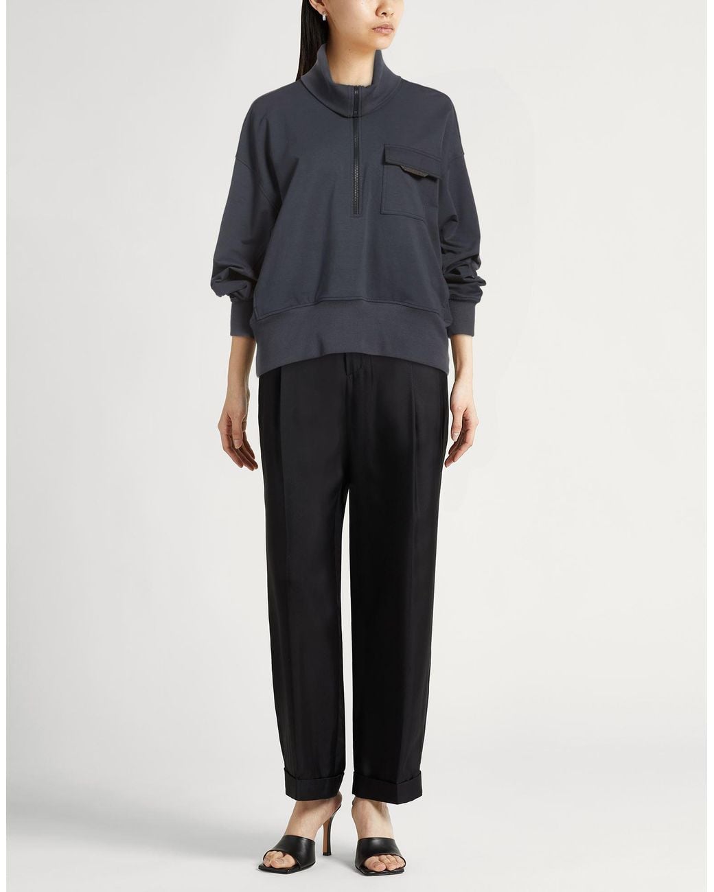 Brunello Cucinelli Blue Sweatshirt
