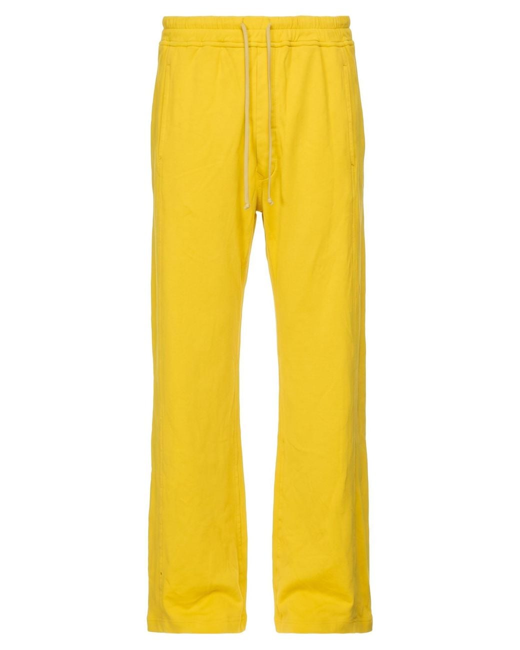 Rick Owens Yellow Pants for men