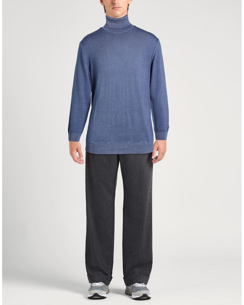 Woolrich Blue Turtlenecks for men