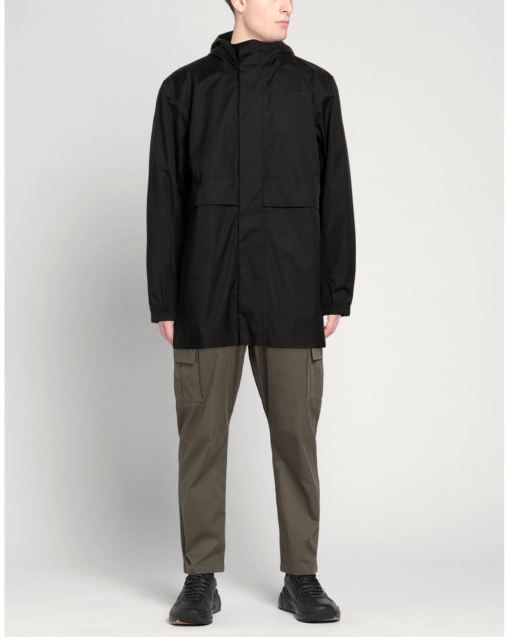 The North Face Black Overcoat & Trench Coat for men