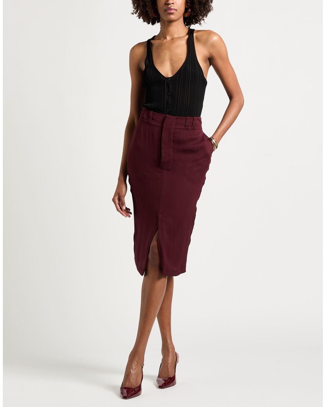 Tom Ford Black Top Viscose, Polyamide