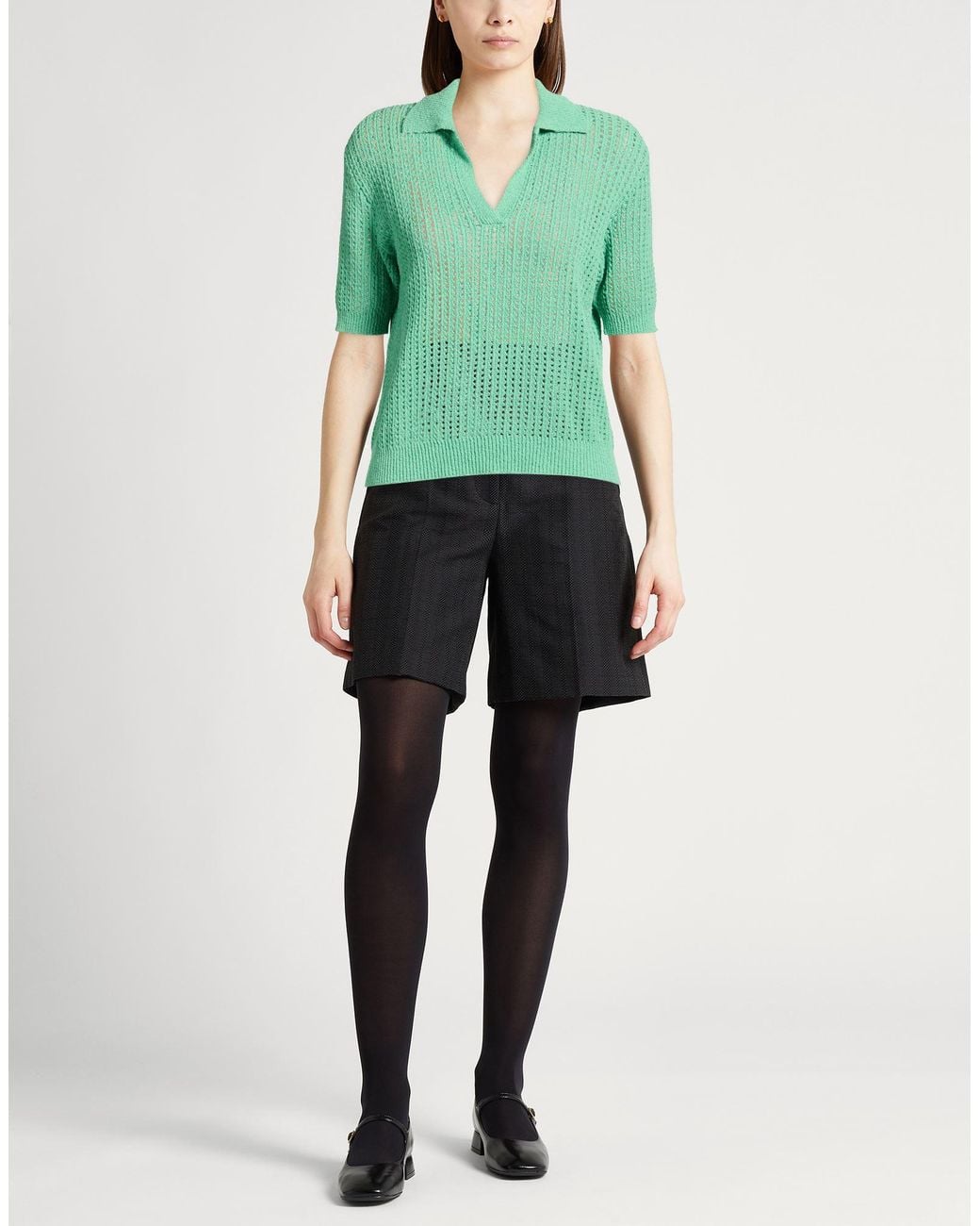 Roberto Collina Green Sweaters