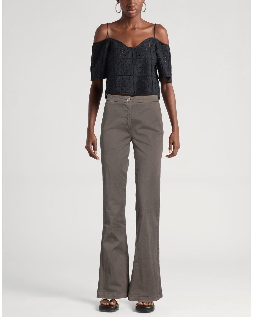 Trussardi Gray Trouser