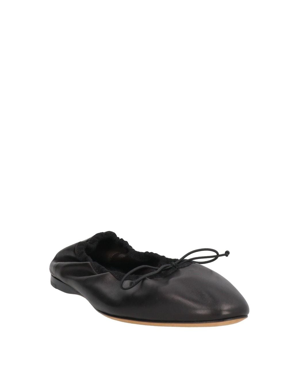 The Row White Ballet Flats