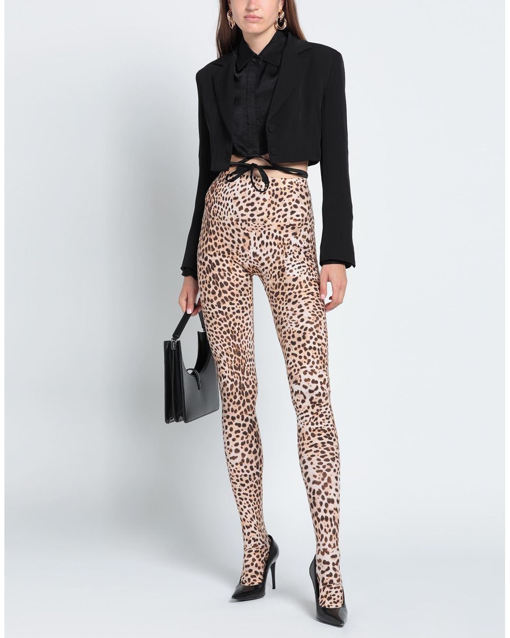 Roberto Cavalli Natural Leggings