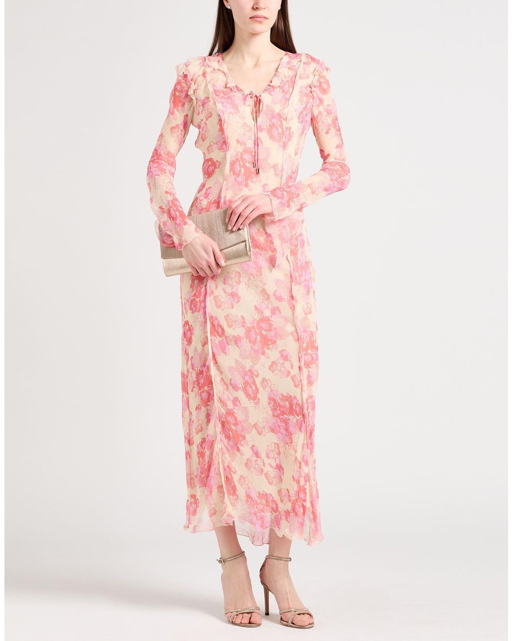 Max & Moi Pink Maxi Dress