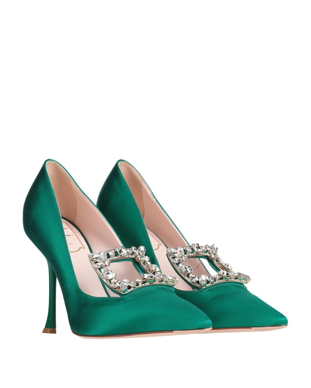 Roger Vivier Green Pumps