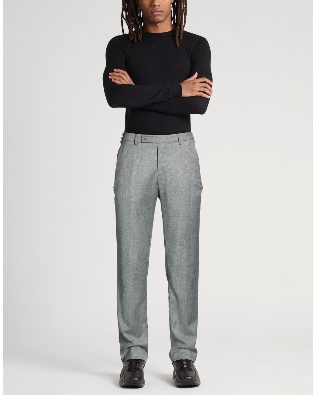 Berwich Gray Trouser for men