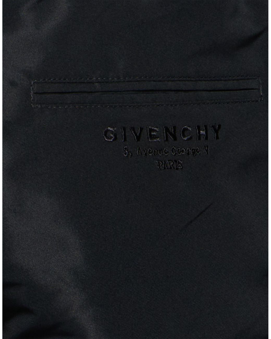Givenchy Black Pants Polyester for men