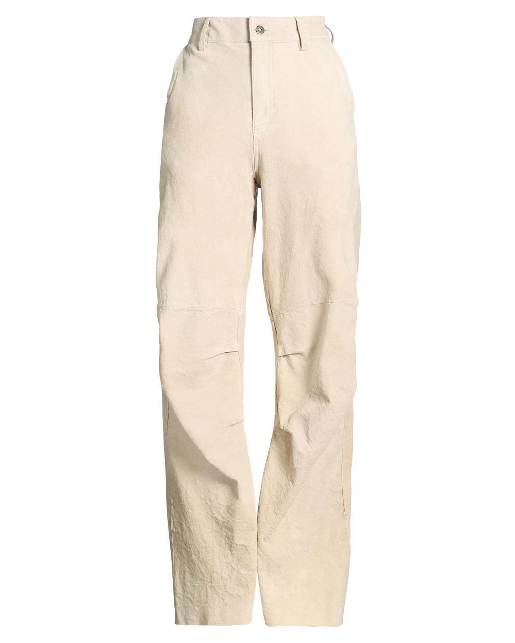 Salvatore Santoro Natural Pants Ovine Leather
