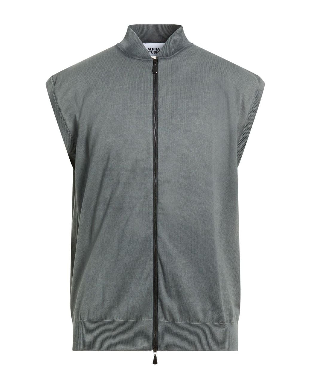 Cardigan Alpha Studio pour homme en coloris Gray