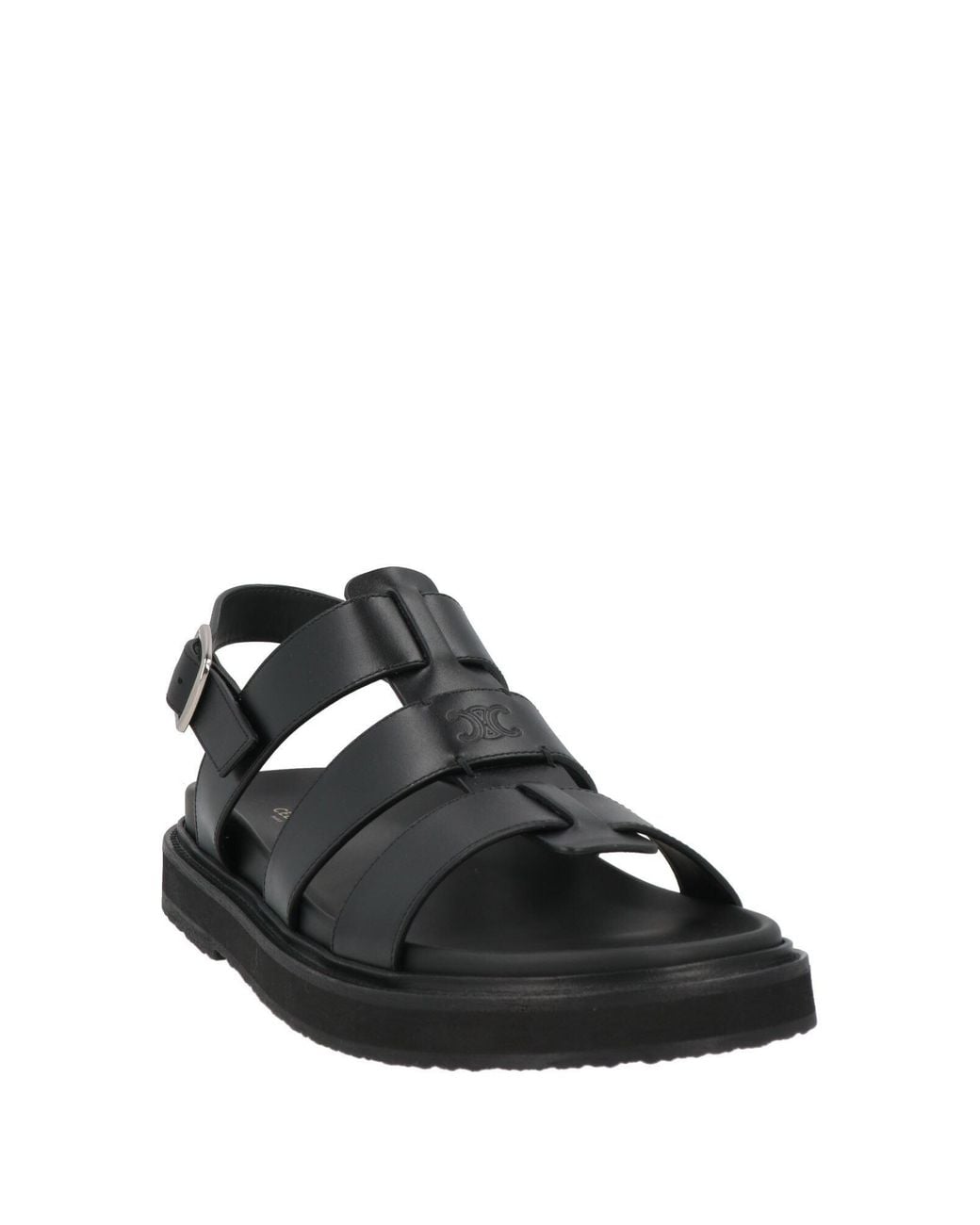 Céline Black Sandals Leather for men