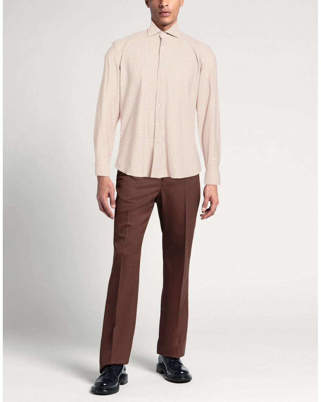 Ghirardelli Natural Next Shirt Polyamide, Elastane for men