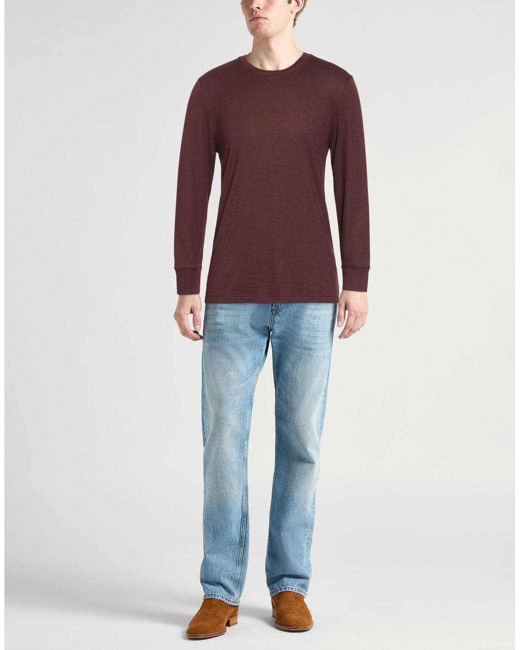 Pullover Theory pour homme en coloris Purple