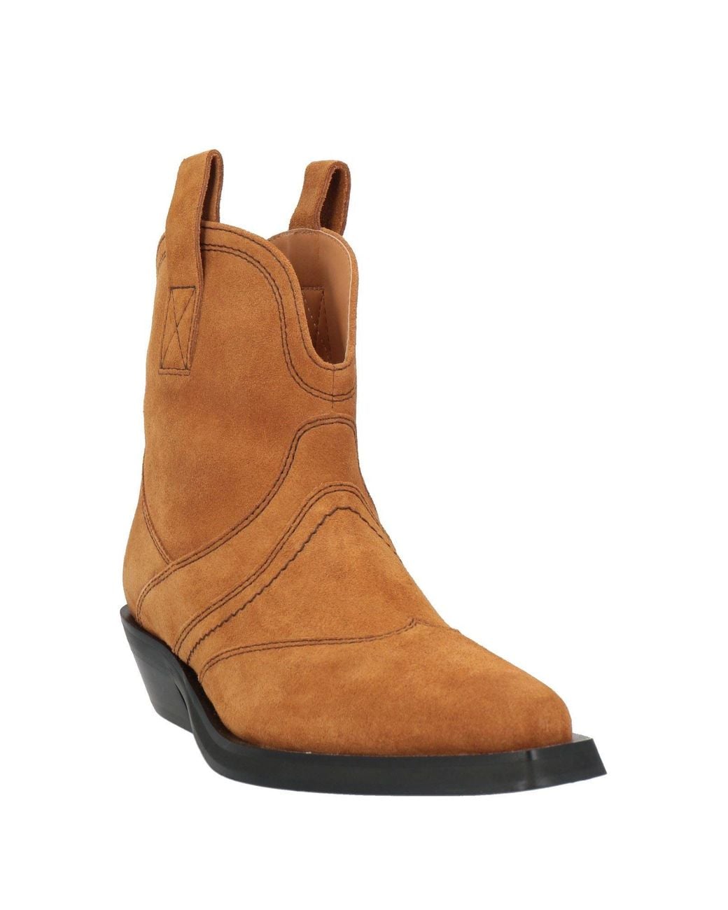Ganni Brown Stiefelette
