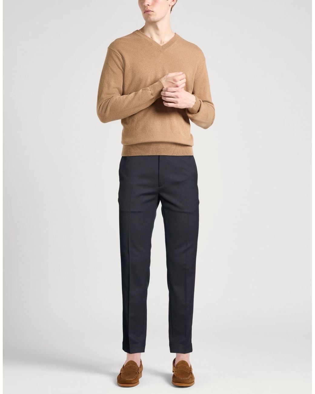 Incotex Blue Trouser for men