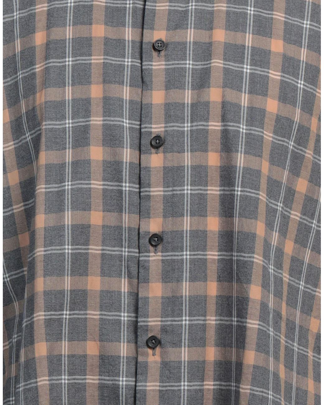 Xacus Gray Shirt Cotton for men
