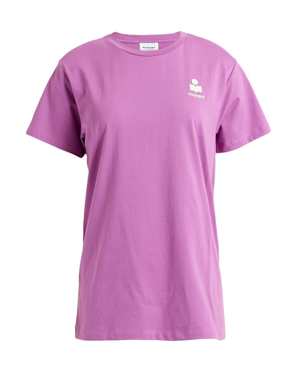 Isabel Marant Pink Mauve T-Shirt Organic Cotton