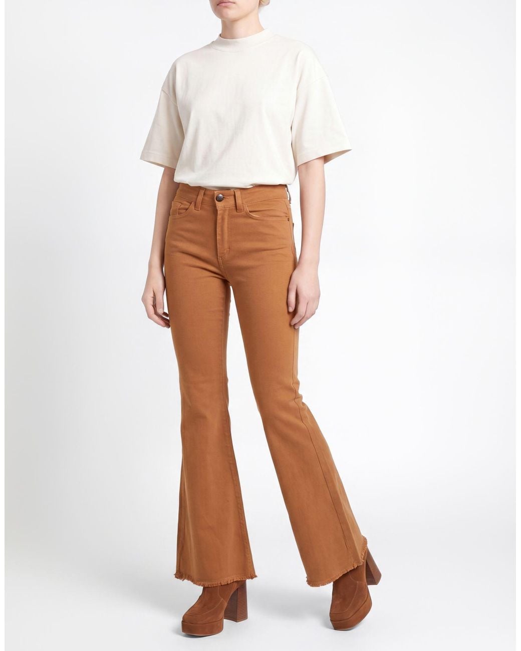 Jijil Brown Trouser