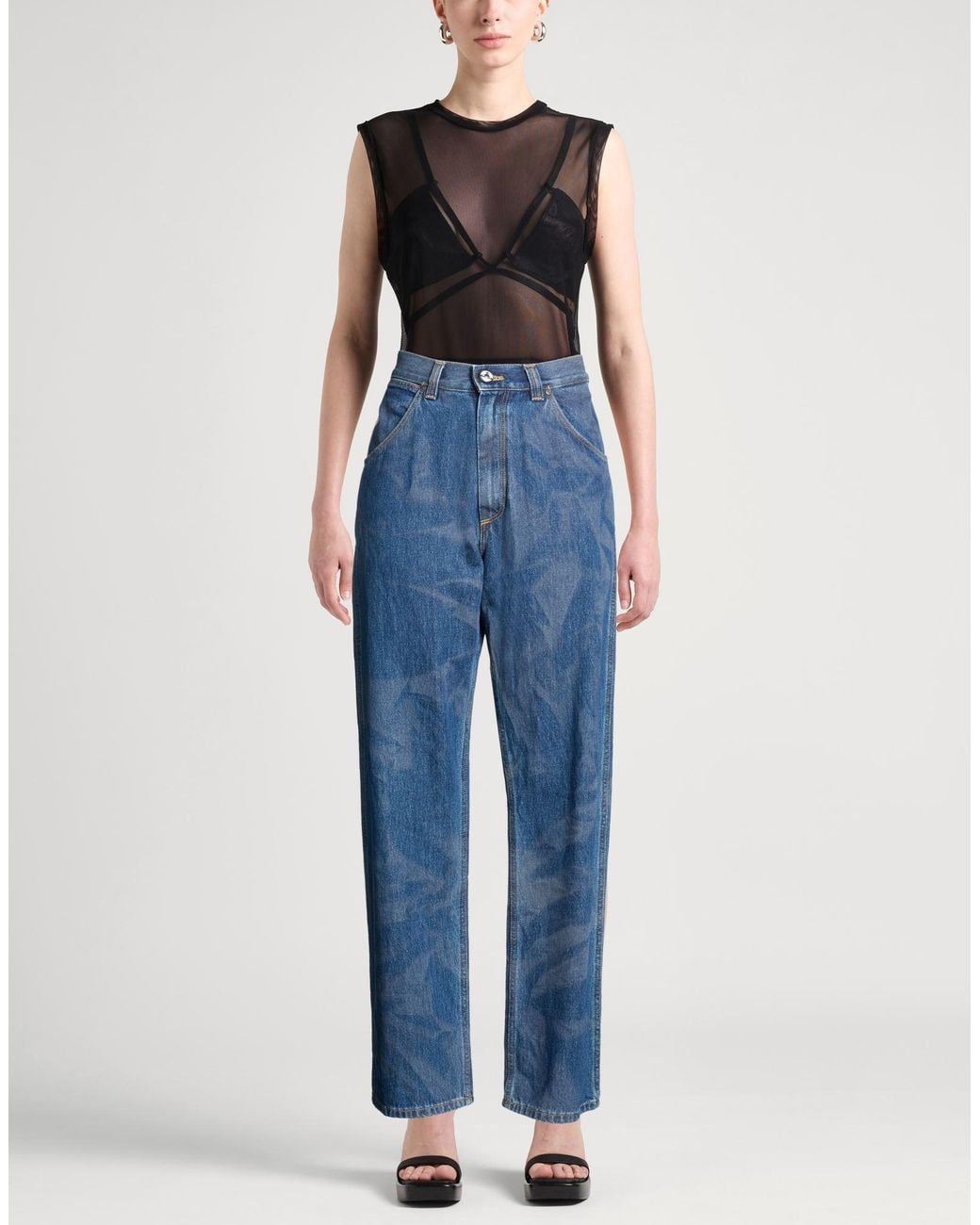 Vivienne Westwood Blue Jeans Cotton