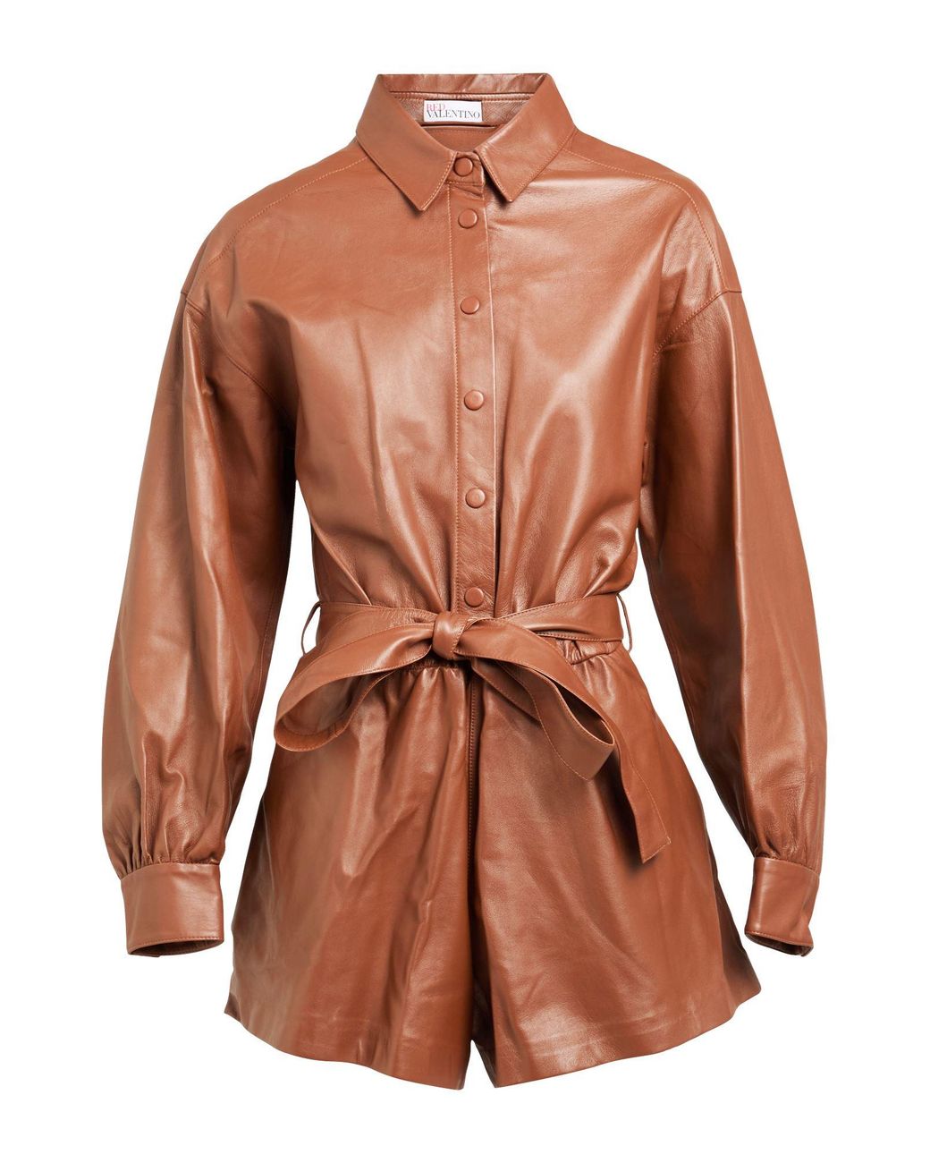 RED Valentino Brown Playsuit