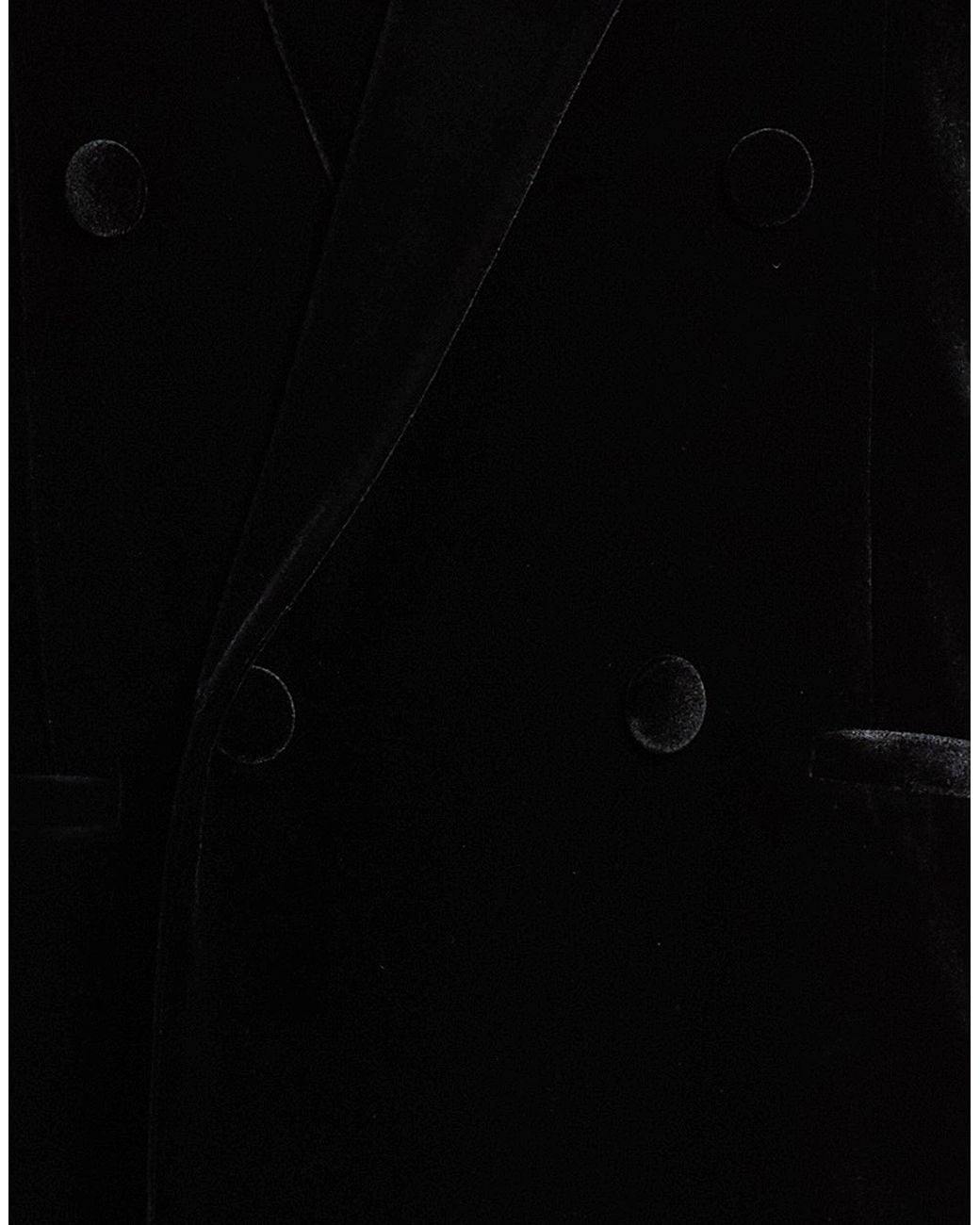 Lardini Black Blazer Polyester, Elastane for men