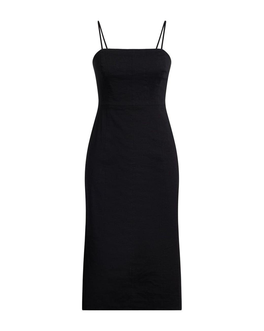 Theory Black Midi Dress