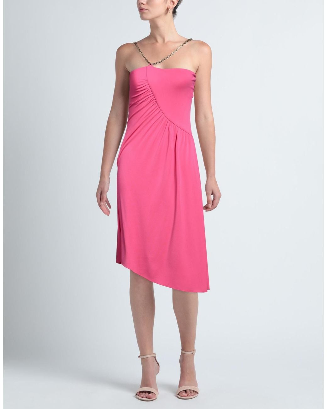 Pinko Pink Midi Dress