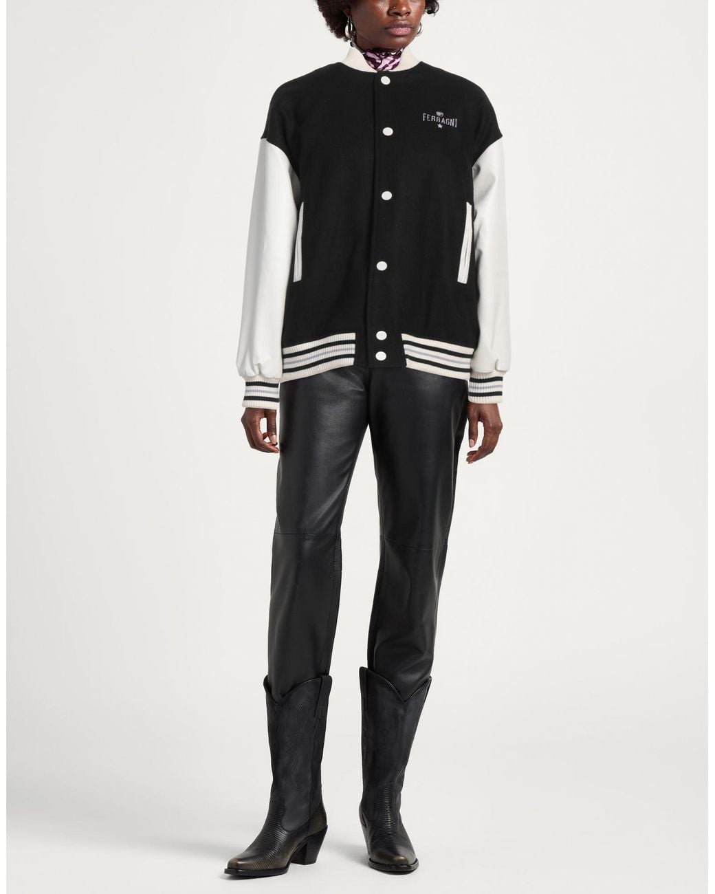 Chiara Ferragni Black Jacket