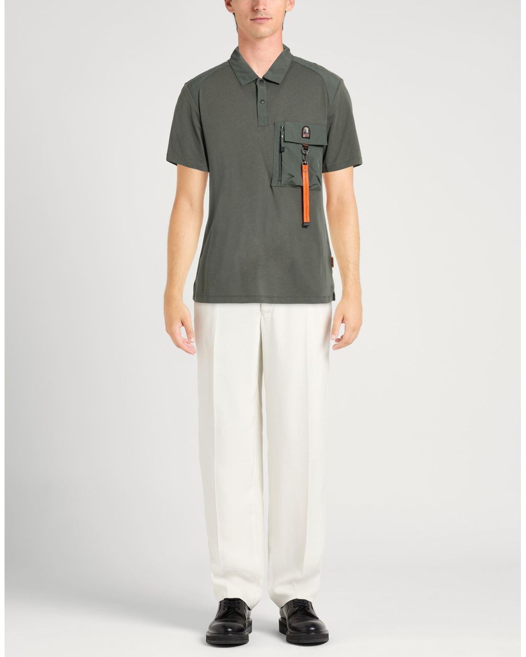 Polo Parajumpers de hombre de color Green