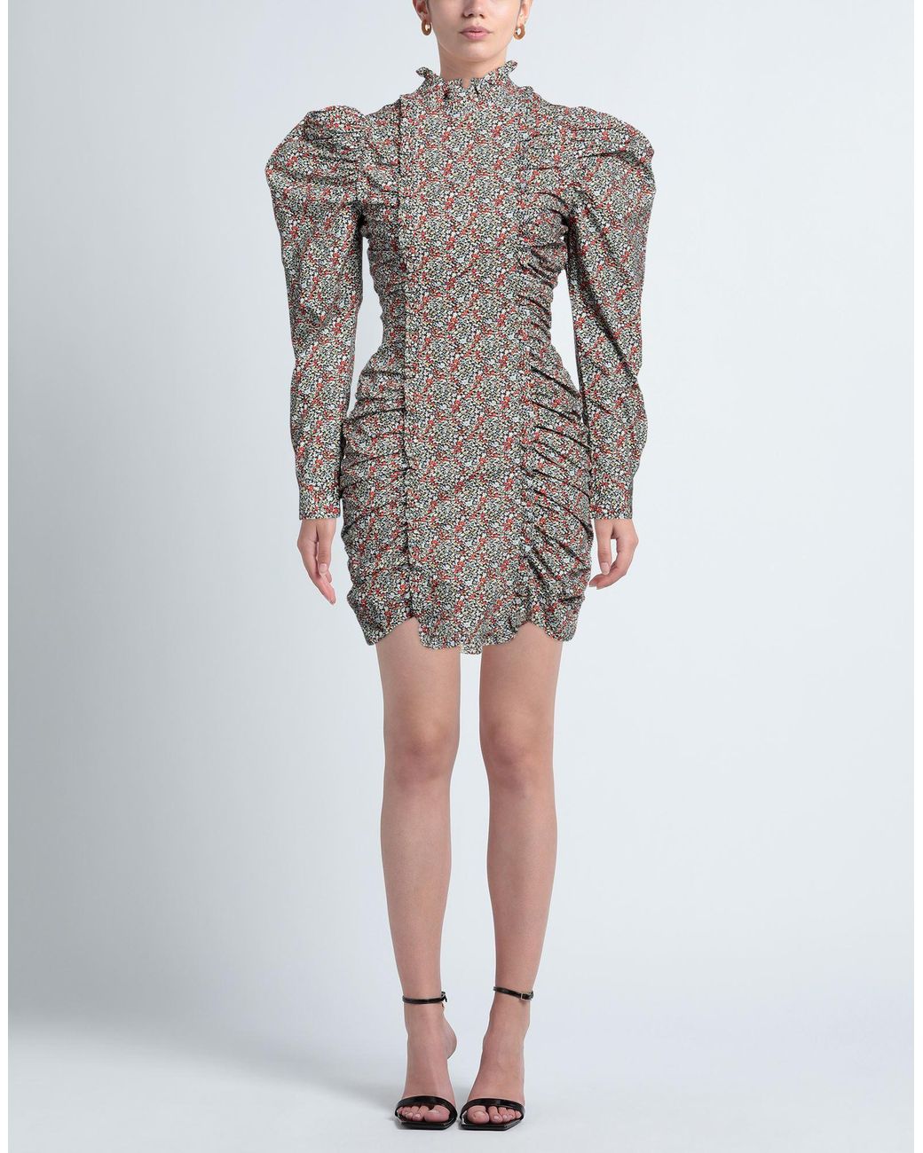 Vestito Corto di Ganni in Gray