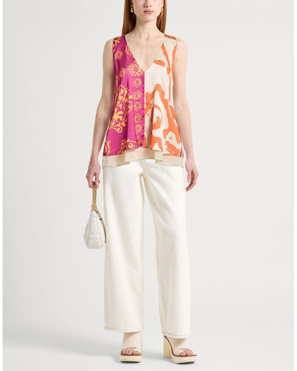 Hanita Pink Top Polyester