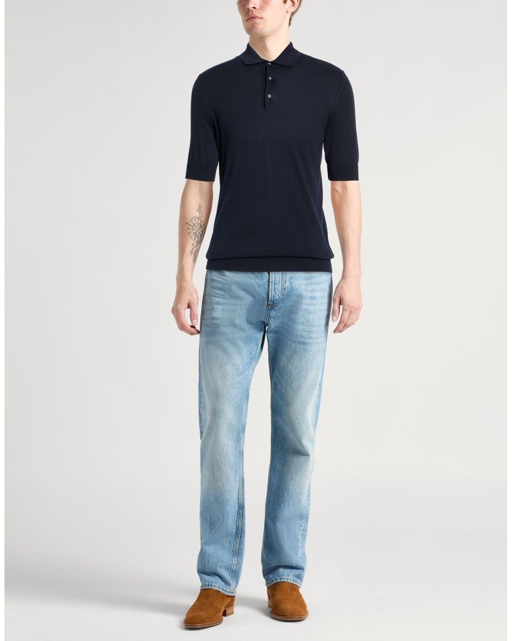 Lardini Blue Sweaters for men