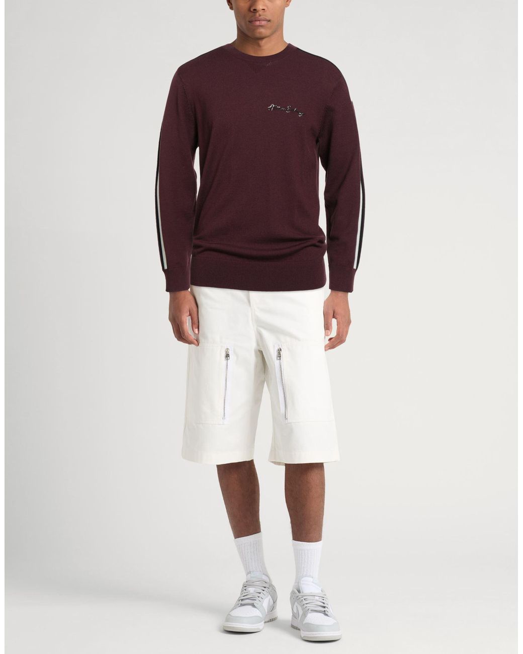 ARMANI EXCHANGE Purple Sweaters for men