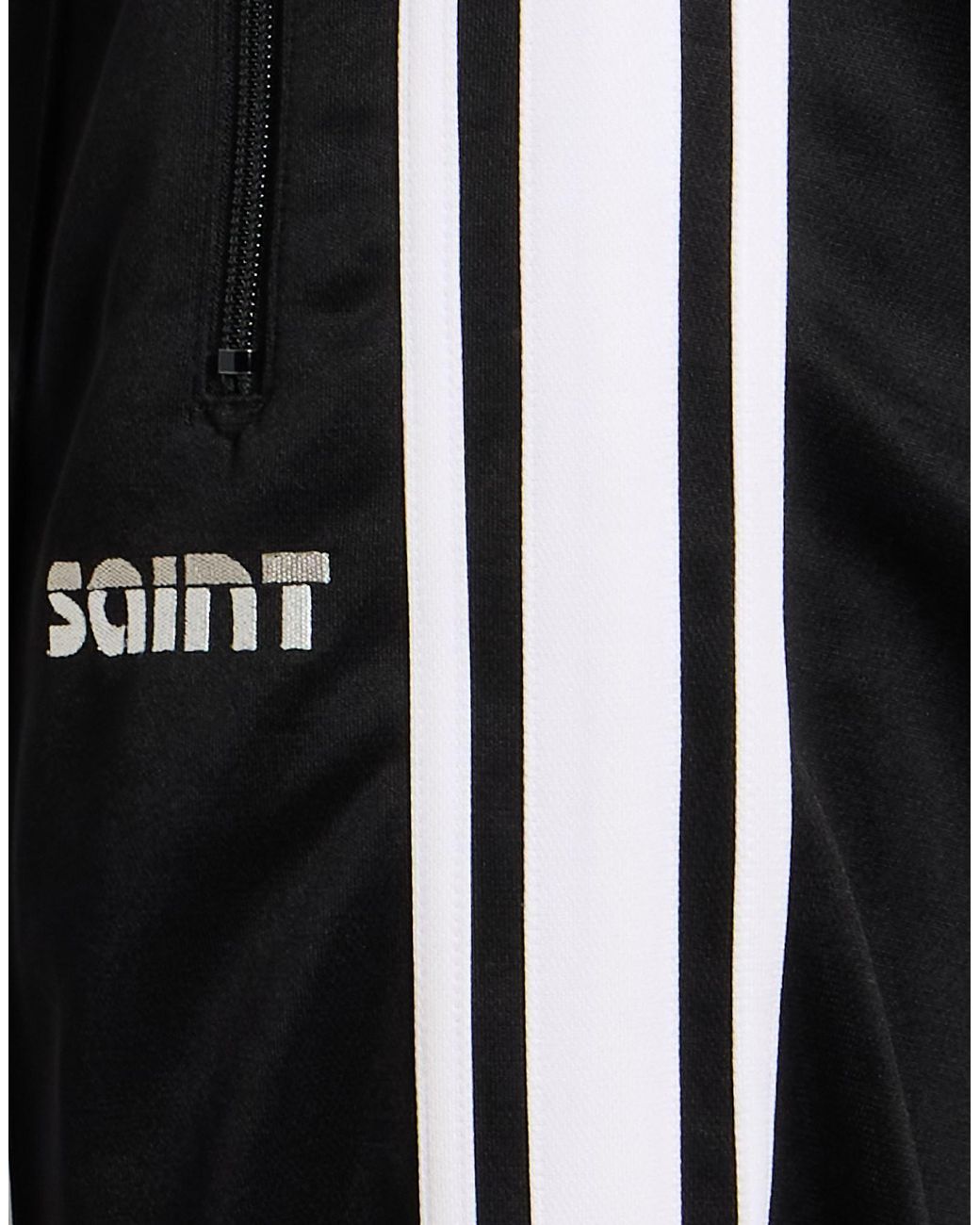 Saint Michael Black Pants Polyester for men