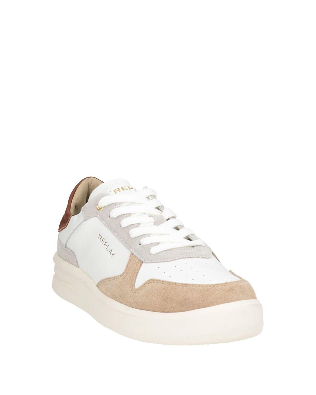 Replay Natural Trainers for men